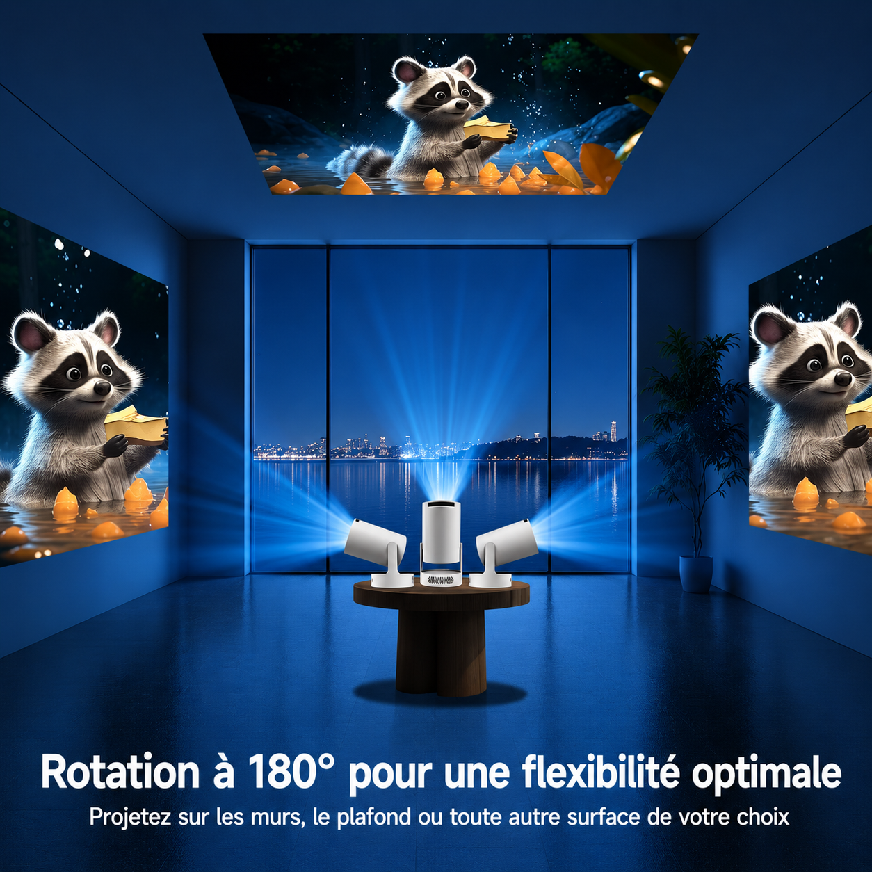 Mini Projecteur HY300 Pro+