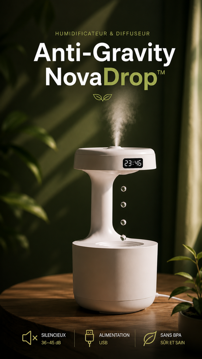 Humidificateur & Diffuseur Anti-Gravity NovaDrop™