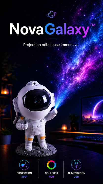 Projecteur Astronaute NovaGalaxy™