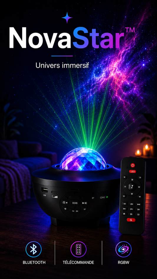 Projecteur Galaxy NovaStar™ – Version Premium Bluetooth