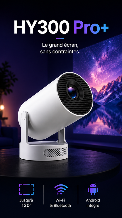 Mini Projecteur HY300 Pro+